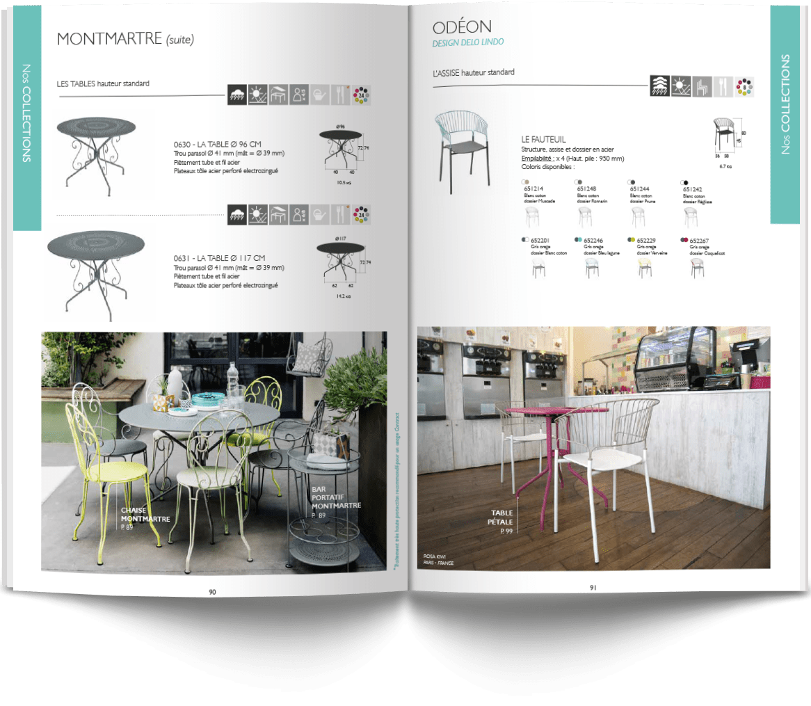 catalogue papier fermob