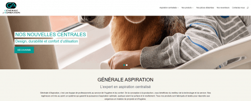 Site web Générale d'Aspiration